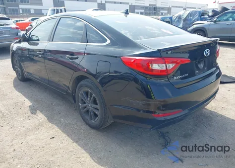 2016 Hyundai Sonata Se z USA, uszkodzony, nr VIN 5NPE24AF9GH289497